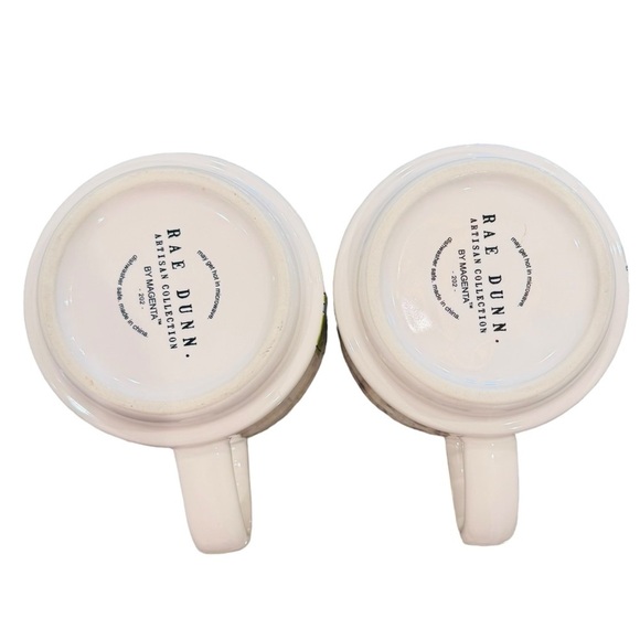 Rae Dunn Watercolor Christmas Stackable Mugs - Picture 3 of 3